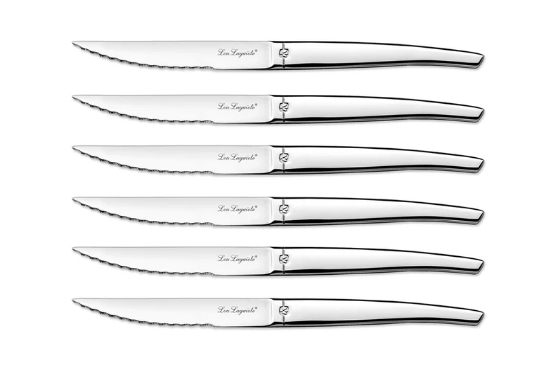 Ménagère 24 couverts de table Lou Laguiole Jet inox 18/0