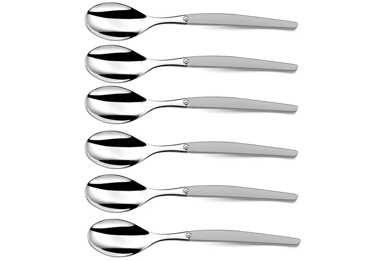 Coffret de 24 couverts de table Lou Laguiole Jet Sablé gris inox 18/0