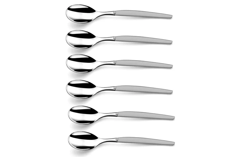 Coffret de 24 couverts de table Lou Laguiole Jet Sablé gris inox 18/0