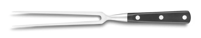 Fourchette à viande Sabatier International Pluton pics 15cm manche 3 rivets