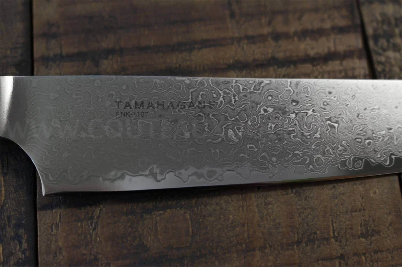 Couteau universel japonais Tamahagane Kyoto lame 15cm acier damas VG5