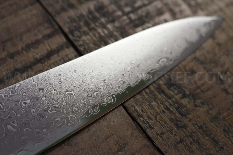 Couteau universel japonais Tamahagane Kyoto lame 15cm acier damas VG5