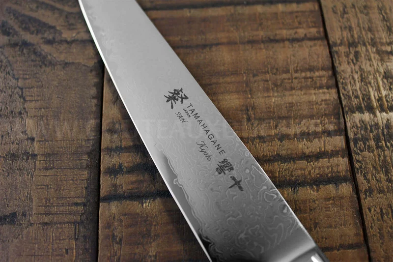 Couteau universel japonais Tamahagane Kyoto lame 15cm acier damas VG5