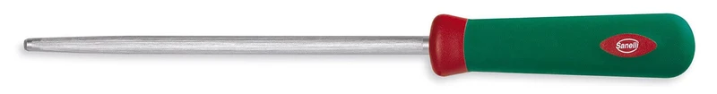 Fusil à aiguiser professionnel Sanelli Premana mèche ronde 22cm grain standard