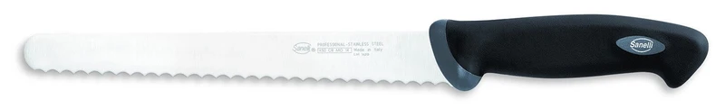 Coffret de 4 couteaux de cuisine professionnels SANELLI Gourmet manches noirs