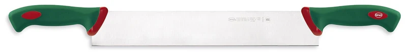 Couteau à fromage professionnel SANELLI Premana 36cm double manche vert