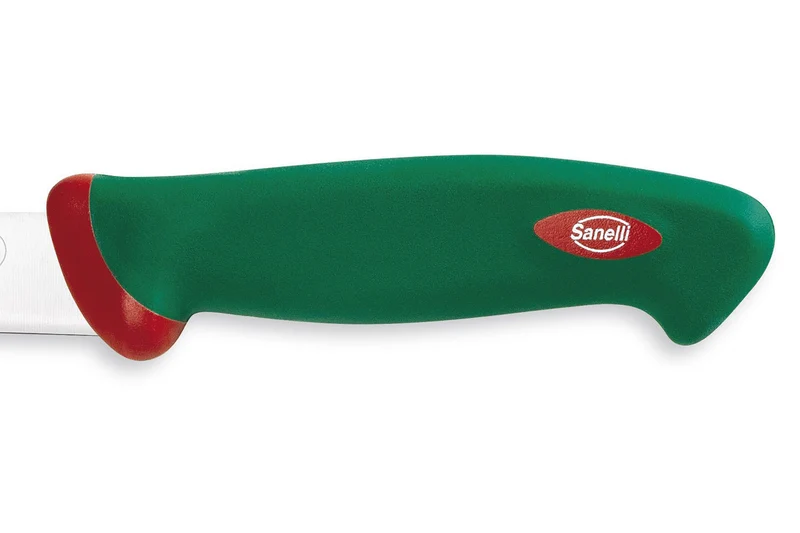 Couteau filet de sole professionnel SANELLI Premana lame flexible 18cm manche vert