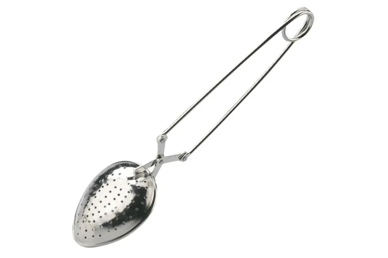 Cuillère à thé Westmark tout inox infuseur intégré - Mécanisme à ressort