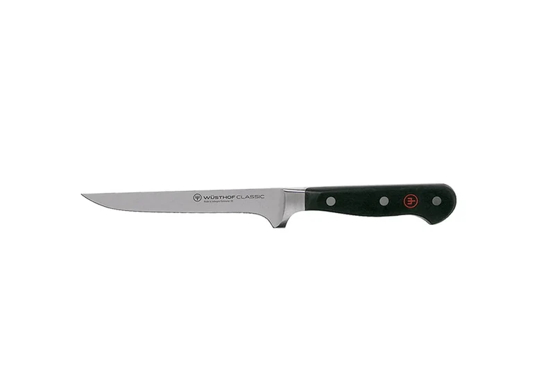 Bloc Wusthof Classic anthracite - 12 pièces forgées