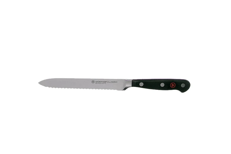 Bloc Wusthof Classic anthracite - 12 pièces forgées
