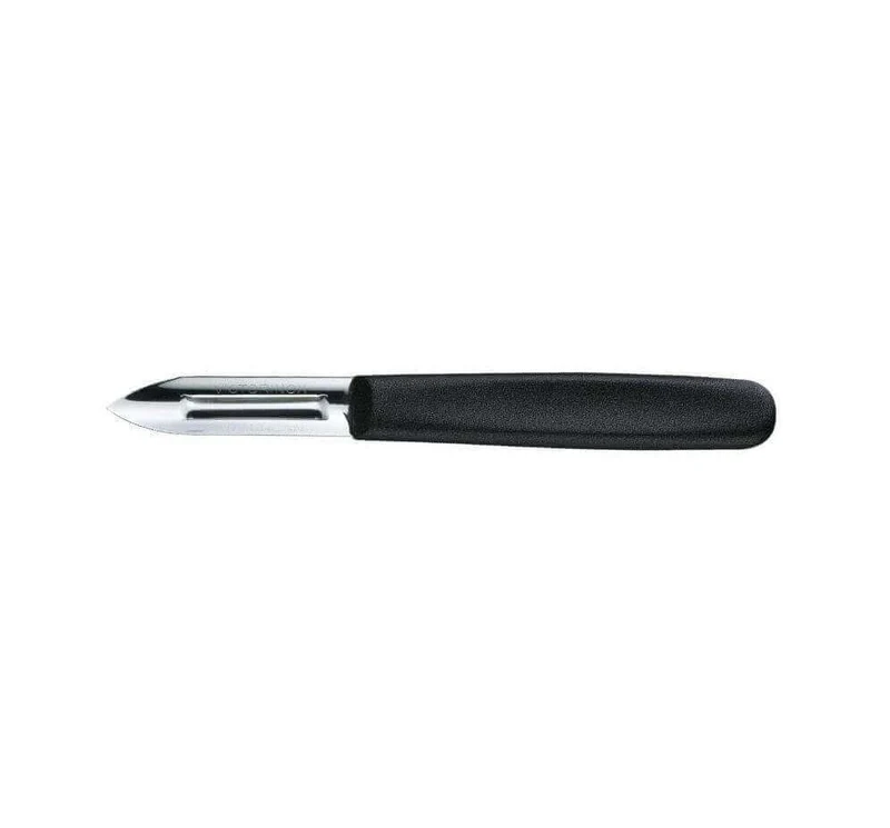 Eplucheur VICTORINOX à deux fentes manche polyamide noir