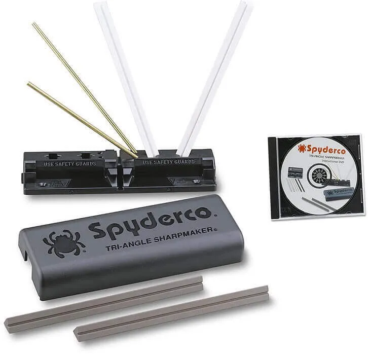 Kit d'aiguisage SPYDERCO 4 barres céramique grain fin et moyen