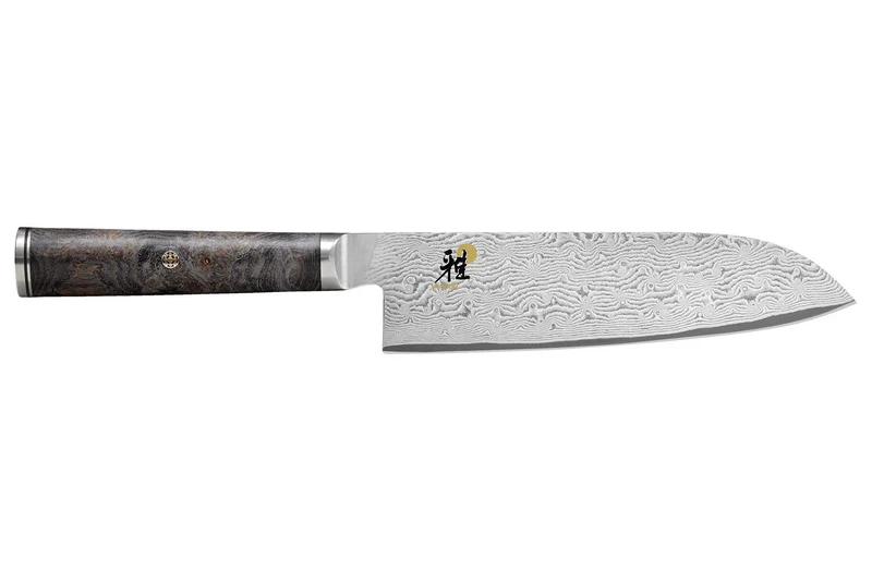 Couteau japonais Santoku Miyabi 5000MCD67 18cm 132 couches de damas
