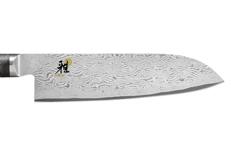 Couteau japonais Santoku Miyabi 5000MCD67 18cm 132 couches de damas