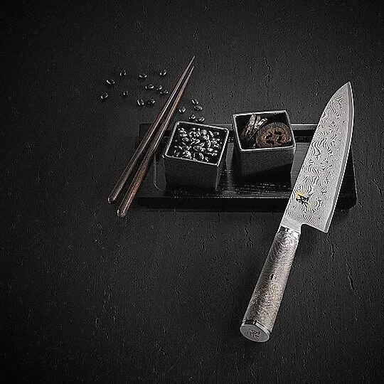 Couteau japonais Gyuto Miyabi 5000MCD67 20cm 132 couches de damas