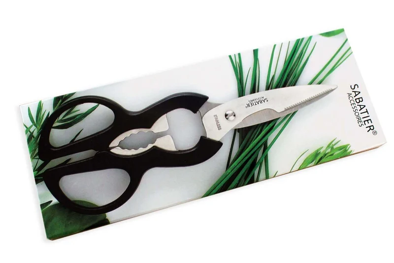 Ciseaux de cuisine Sabatier multi-usages manches ergonomiques