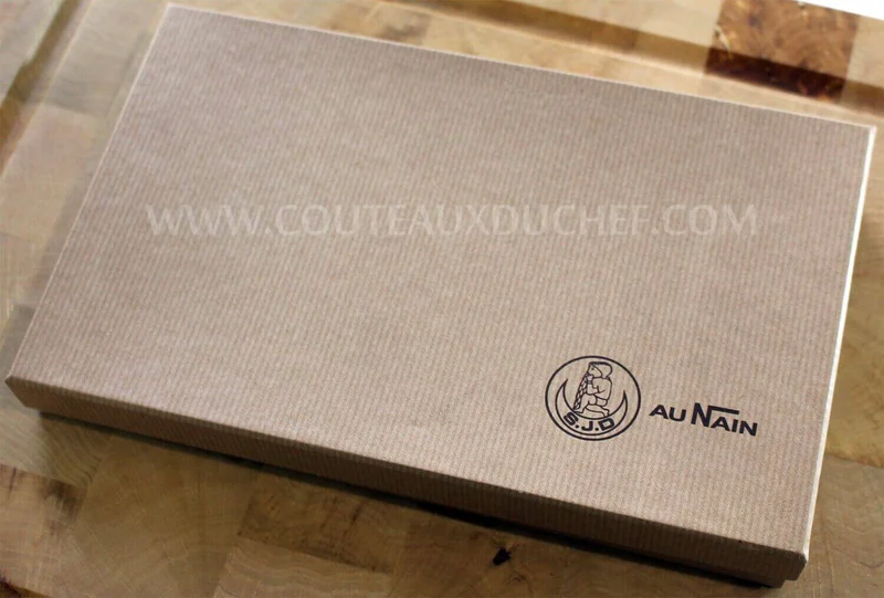 Coffret 6 couteaux à steak Trappeur Au Nain lames dentelées - Qualité française