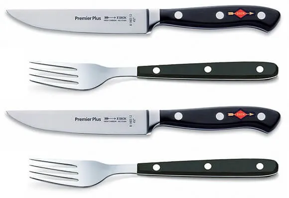 Coffret 4 couverts Dick Premier Plus lames forgés 12cm