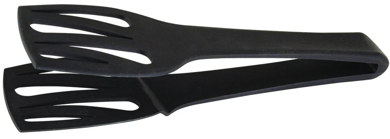 Pince de service professionnelle large en polyamide noir 28cm