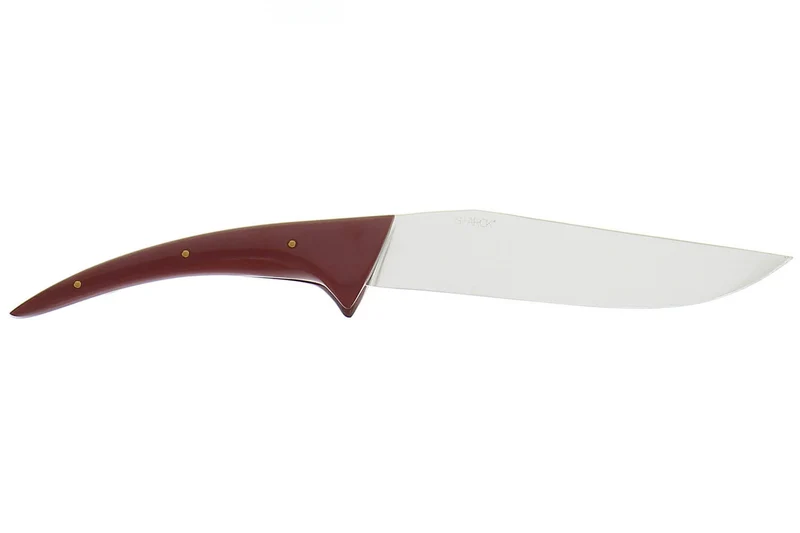 Couteau à fromage Jojo Long Legs Forge de LAGUIOLE design STARCK rouge