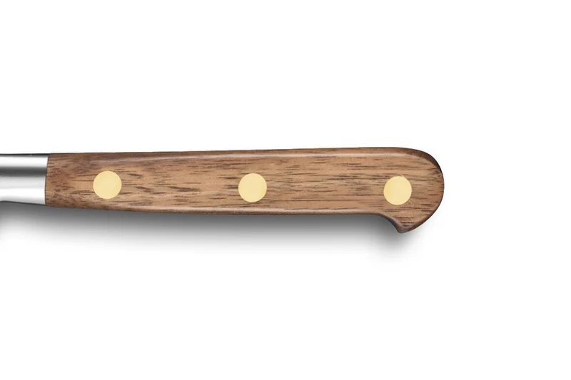 Couteau à tomates forgé Sabatier Perigord dentelé 12cm manche en noyer