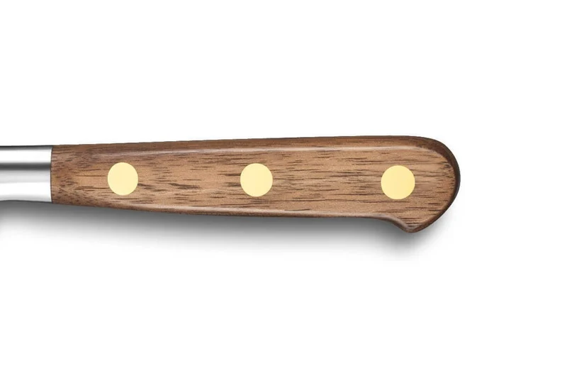 Couteau à découper forgé Sabatier Perigord lame 20cm manche en noyer