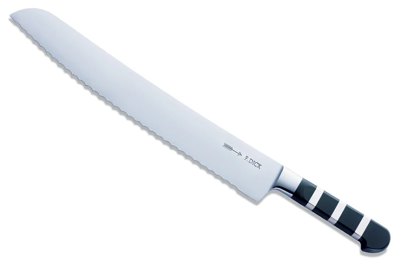 Couteau à pain forgé DICK 1905 lame dentelée 32cm manche design