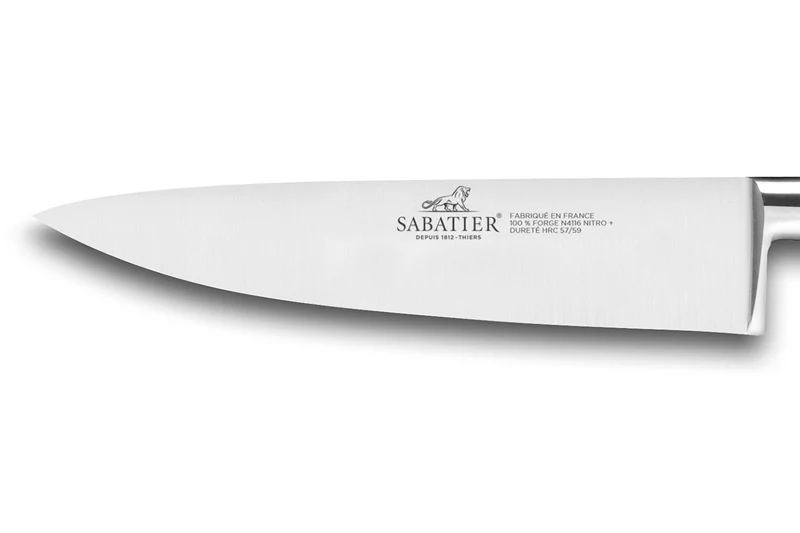 Couteau de chef SABATIER Provençao 100% forgé 15cm manche olivier