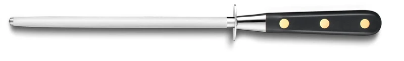 Fusil à aiguiser Inox laiton mèche ronde 20cm grain standard