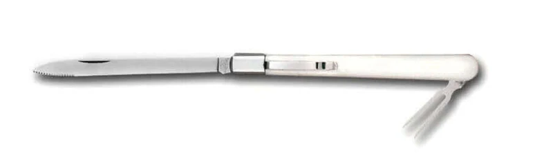Couteau de dégustation Bargoin pliant pour fromages lame 11cm inox