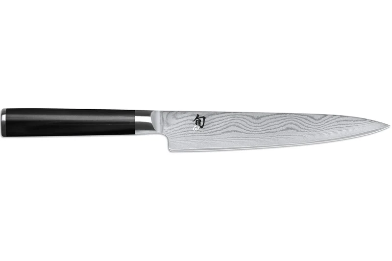 Set de découpe KAI planche à découper en chêne + 3 couteaux Shun Classic