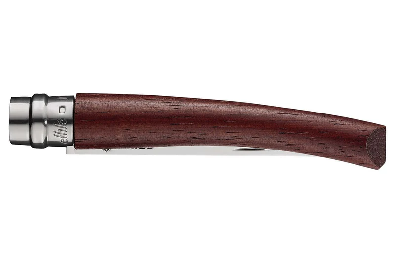 Couteau opinel Effilé n°10 lame 10cm virole tournante manche en padouk