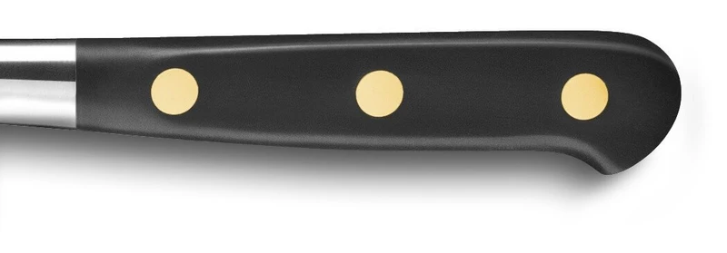 Couteau tranchelard SABATIER Idéal Inox 100% forgé rivets laiton lame 25cm