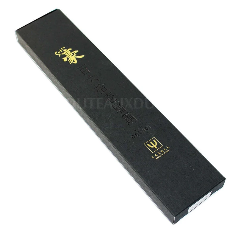 Couteau santoku japonais Yaxell SUPERGOU 16.5cm damas 161 couches