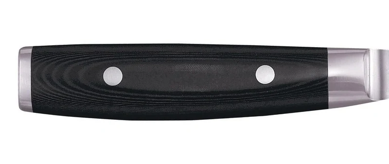 Couteau à steak japonais Yaxell RAN lame lisse 11.3cm damas 69 couches