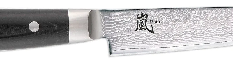 Couteau à trancher japonais Yaxell RAN lame 18cm damas 69 couches