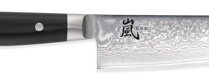 Couteau de chef japonais Yaxell RAN lame 20cm damas 69 couches