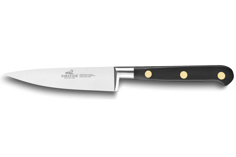 Couteau d'office SABATIER Idéal Inox 100% forgé rivets laiton lame 10cm