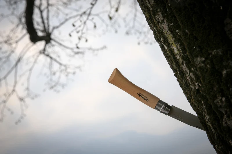 Coffret cadeau Opinel traditionnel en bois 10 couteaux de poche