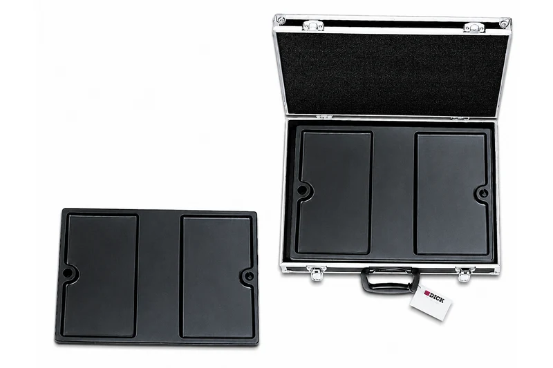 Mallette de chef magnétique vide DICK renforcement acier 49x36x11cm