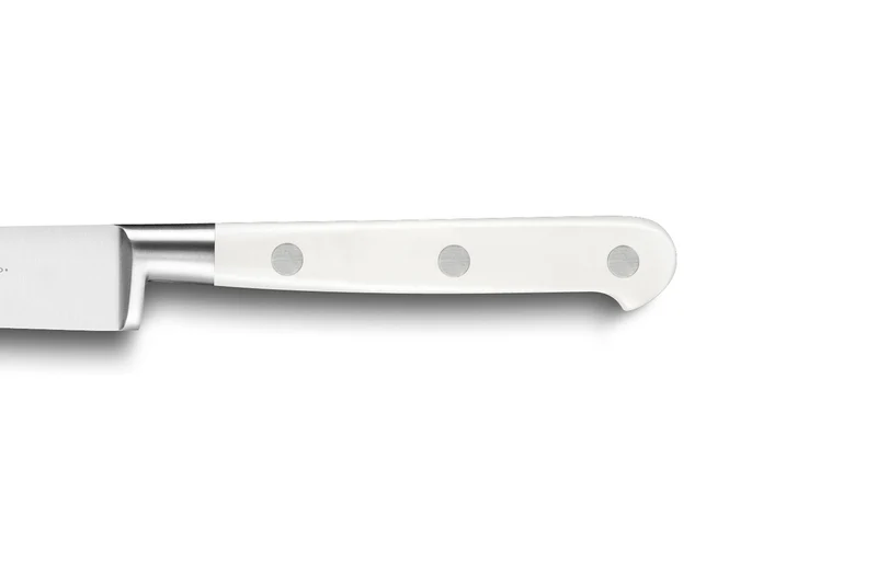 Couteau à steak Sabatier Toque blanche 100% forgé lame lisse 13cm