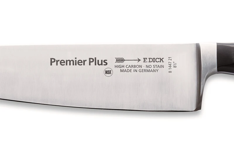Trousse de chef 4 couteaux de cuisine DICK + 2 ustensiles acier inox
