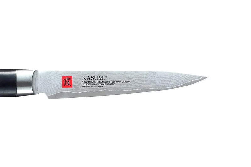 Couteau d'office japonais Kasumi Standard lame damas 12cm