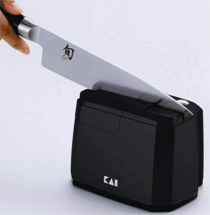 Aiguiseur électrique Kaï pour couteaux de cuisine + module polissage