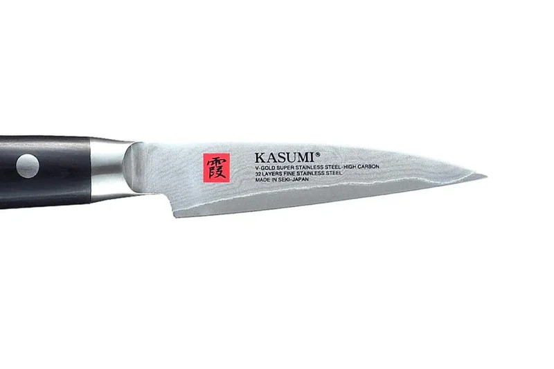 Couteau d'office japonais Kasumi Standard lame damas 8cm