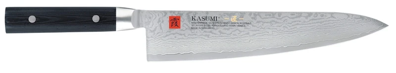 Couteau de chef japonais Kasumi Masterpiece damas haut de gamme 24cm