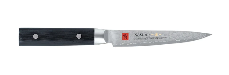 Couteau d'office japonais Kasumi Masterpiece damas haut de gamme 12cm