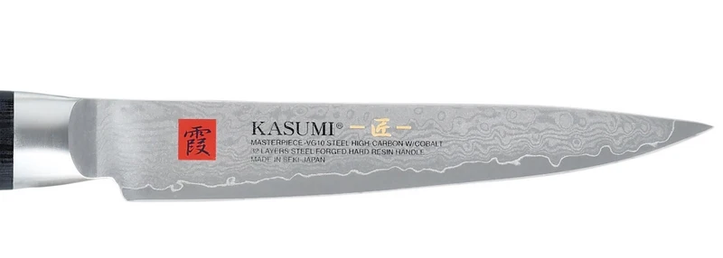 Couteau d'office japonais Kasumi Masterpiece damas haut de gamme 12cm