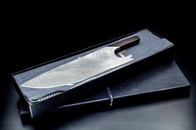 Couteau de chef Güde THE KNIFE 21cm design damas 300 couches