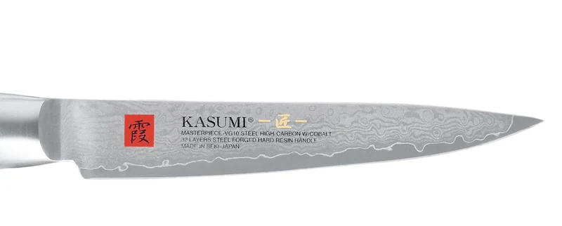 Coffret 2 couteaux japonais Kasumi Masterpiece damas haut de gamme